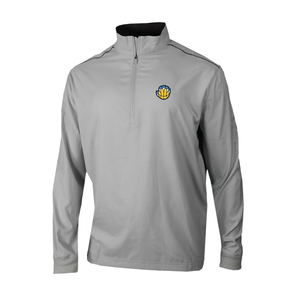 Gray Memphis Grizzlies Omni-Wick Bogey's Paradise Quarter-Zip Top | NBA