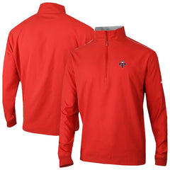 Red New Orleans Pelicans Omni-Wick Bogey's Paradise Quarter-Zip Top | NBA
