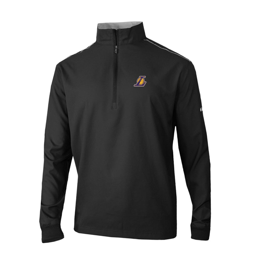 Black Los Angeles Lakers Omni-Wick Bogey's Paradise Quarter-Zip Top | NBA