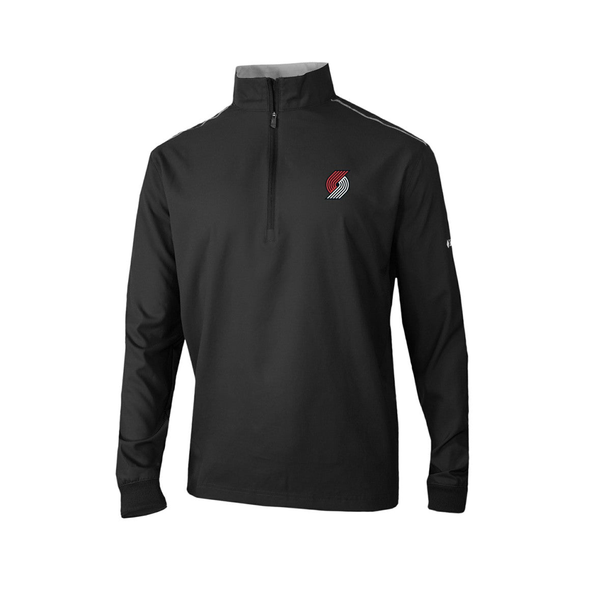 Black Portland Trail Blazers Omni-Wick Bogey's Paradise Quarter-Zip Top | NBA