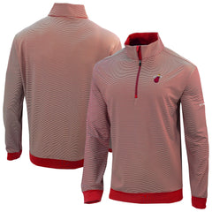 Red Miami Heat Omni-Wick Even Lie Quarter-Zip Top | NBA