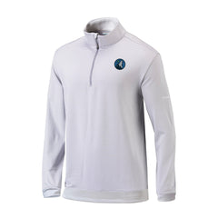 Gray/White Minnesota Timberwolves Omni-Wick Even Lie Quarter-Zip Top | NBA