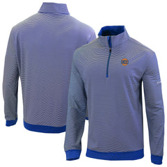 Blue New York Knicks Omni-Wick Even Lie Quarter-Zip Top | NBA