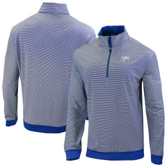 Blue Oklahoma City Thunder Omni-Wick Even Lie Quarter-Zip Top | NBA