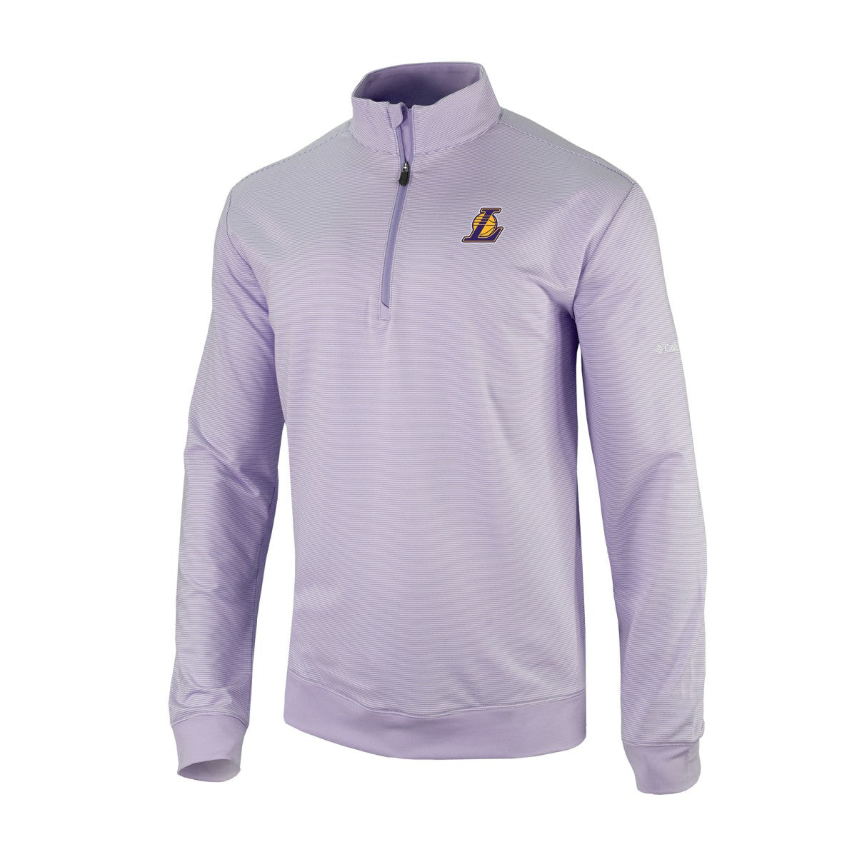 Purple Los Angeles Lakers Omni-Wick Even Lie Quarter-Zip Top | NBA