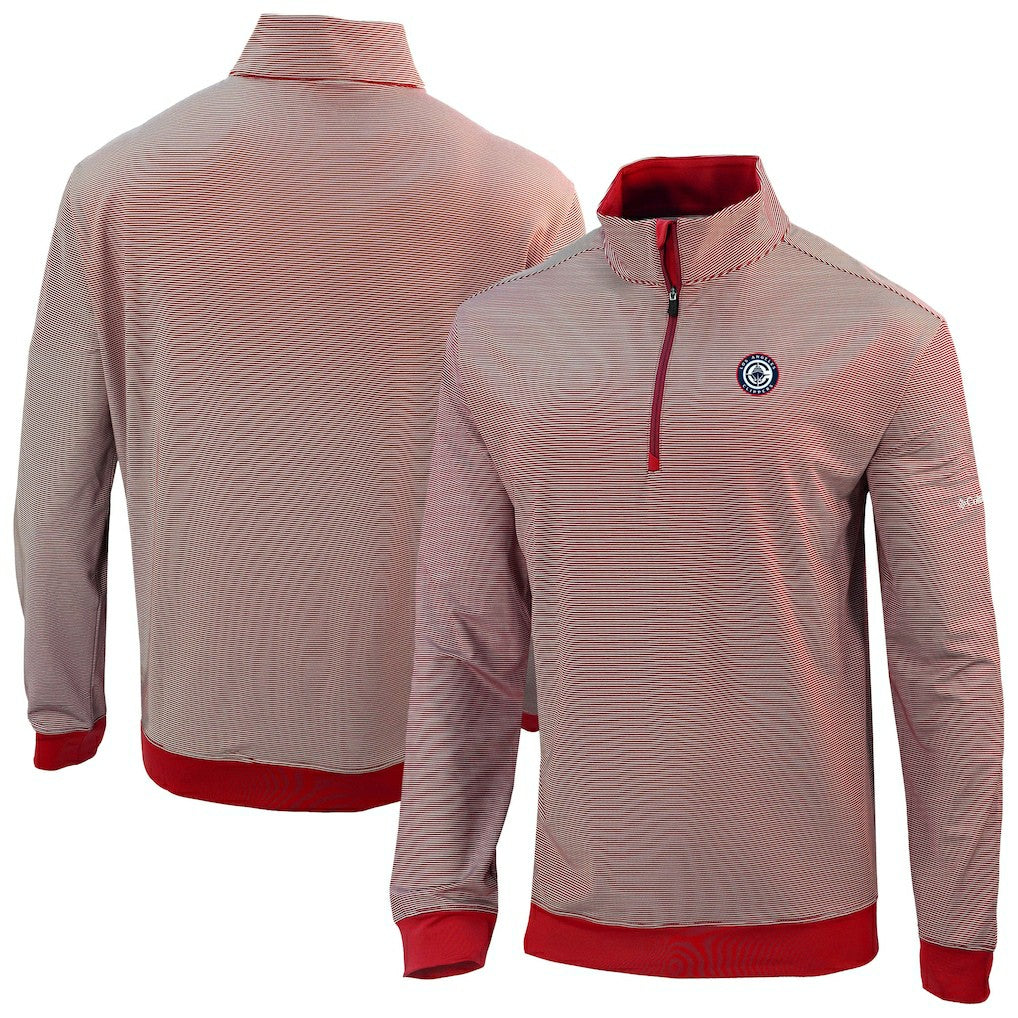 Red LA Clippers Omni-Wick Even Lie Quarter-Zip Top | NBA