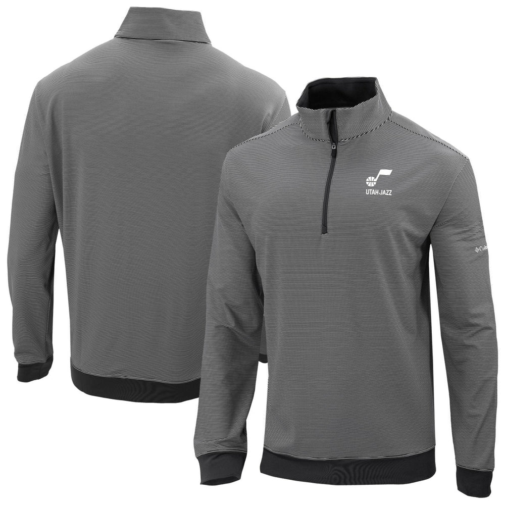 Black Utah Jazz Omni-Wick Even Lie Quarter-Zip Top | NBA