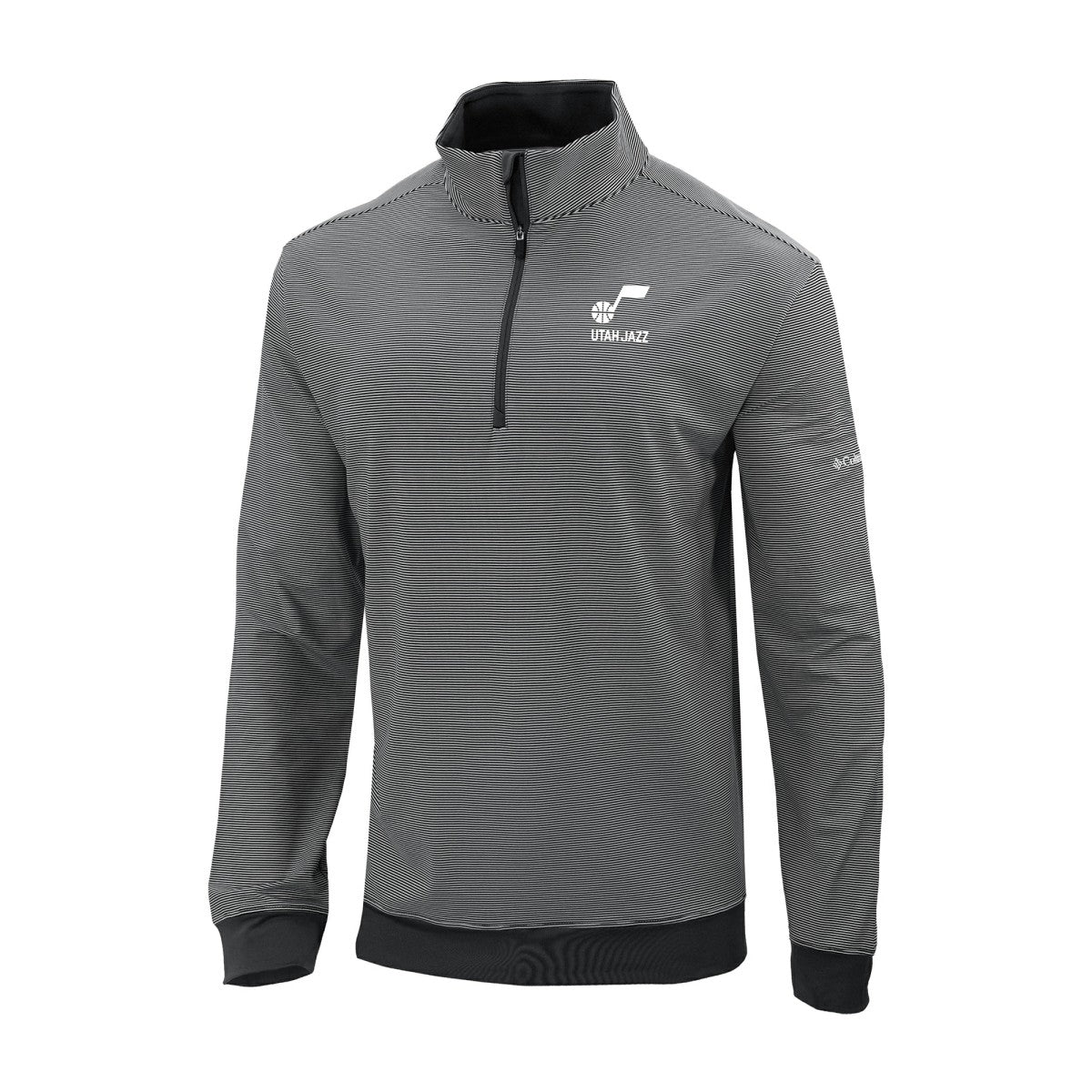 Black Utah Jazz Omni-Wick Even Lie Quarter-Zip Top | NBA