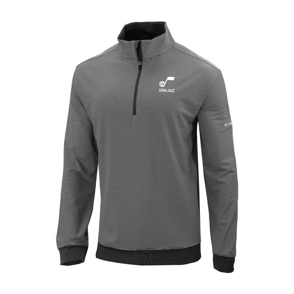 Black Utah Jazz Omni-Wick Even Lie Quarter-Zip Top | NBA
