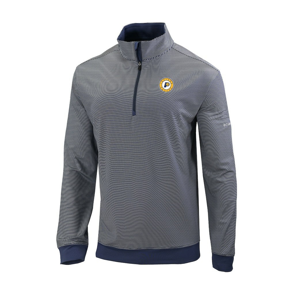 Navy Indiana Pacers Omni-Wick Even Lie Quarter-Zip Top | NBA