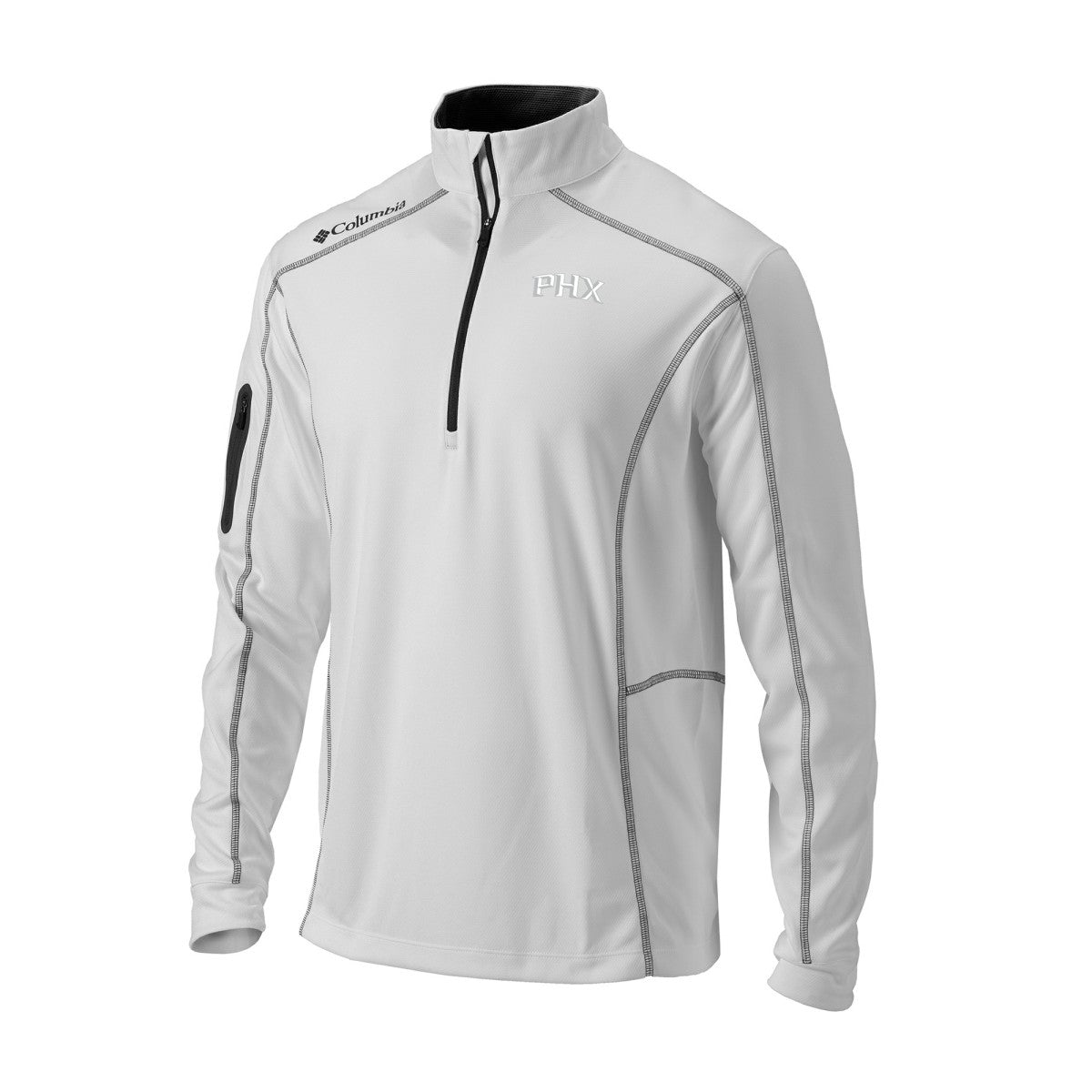 White Phoenix Suns Omni-Wick Shotgun Quarter-Zip Jacket | NBA