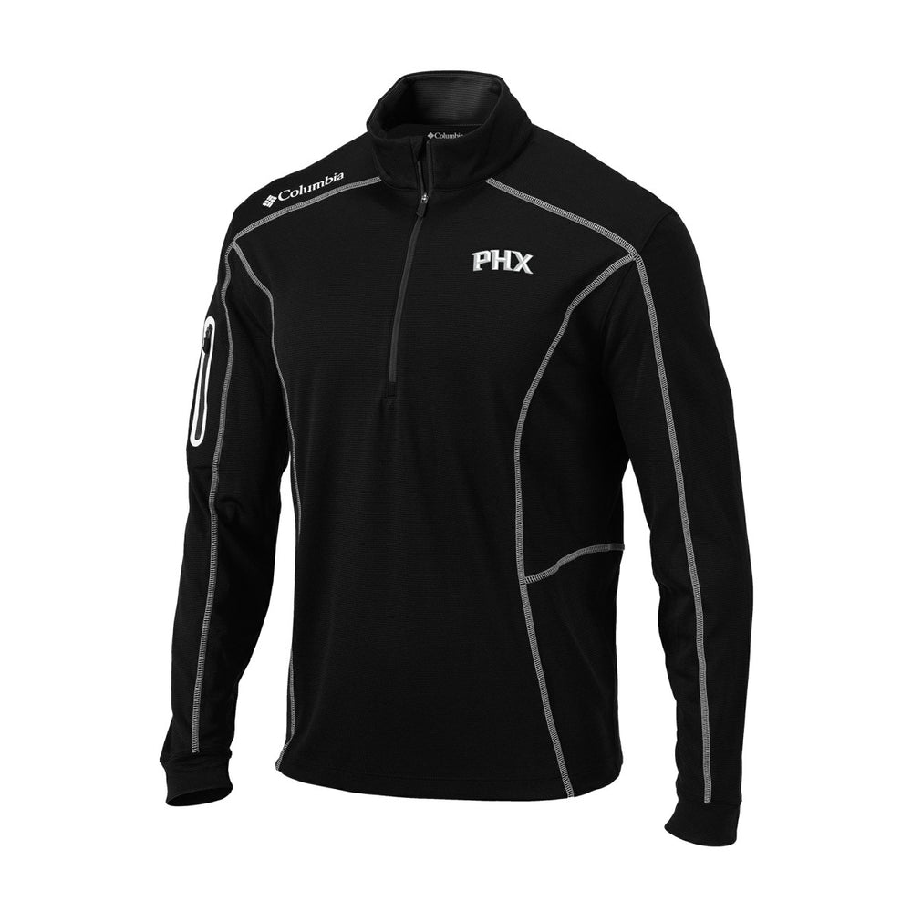 Black Phoenix Suns Omni-Wick Shotgun Quarter-Zip Jacket | NBA