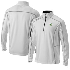 White Milwaukee Bucks Omni-Wick Shotgun Quarter-Zip Jacket | NBA