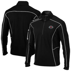 Black Houston Rockets Omni-Wick Shotgun Quarter-Zip Jacket sale | NBA