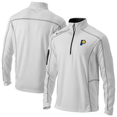 White Indiana Pacers Omni-Wick Shotgun Quarter-Zip Jacket | NBA
