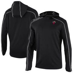 Black Miami Heat Omni-Wick Shotgun Pullover Hoodie | NBA