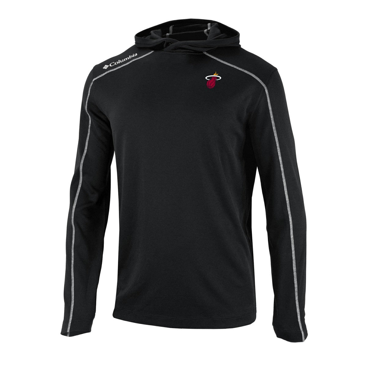 Black Miami Heat Omni-Wick Shotgun Pullover Hoodie | NBA