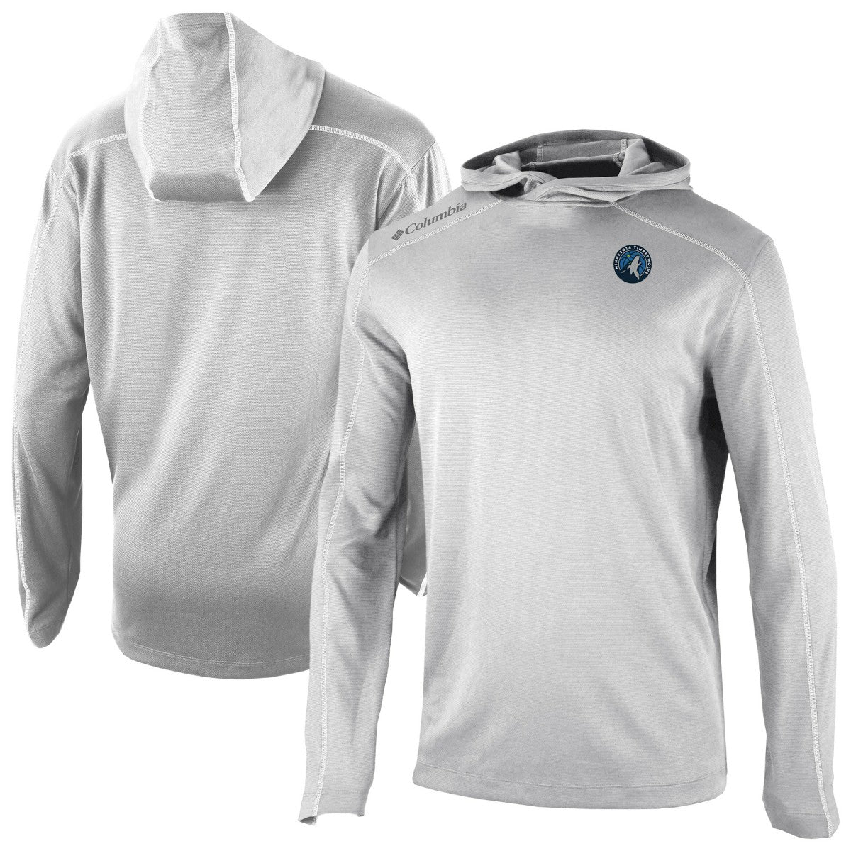 Gray Minnesota Timberwolves Omni-Wick Shotgun Pullover Hoodie | NBA