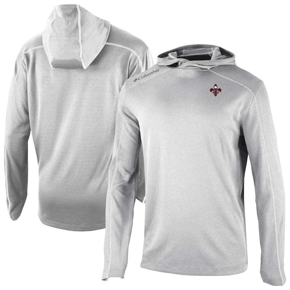Gray New Orleans Pelicans Omni-Wick Shotgun Pullover Hoodie | NBA