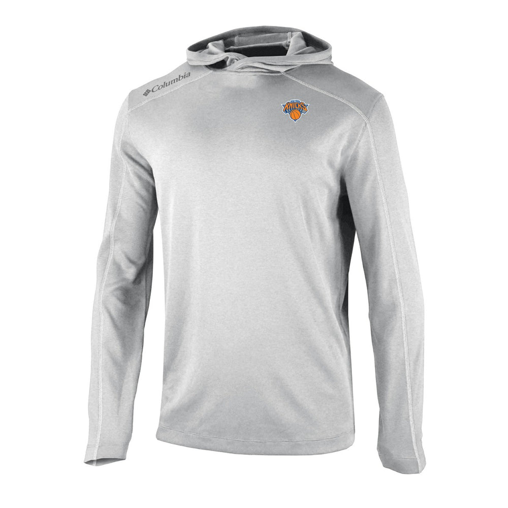 Gray New York Knicks Omni-Wick Shotgun Pullover Hoodie | NBA