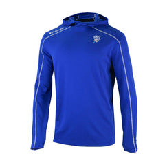 Blue Oklahoma City Thunder Omni-Wick Shotgun Pullover Hoodie | NBA