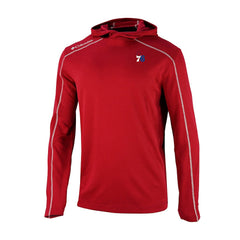 Red Philadelphia 76ers Omni-Wick Shotgun Pullover Hoodie | NBA