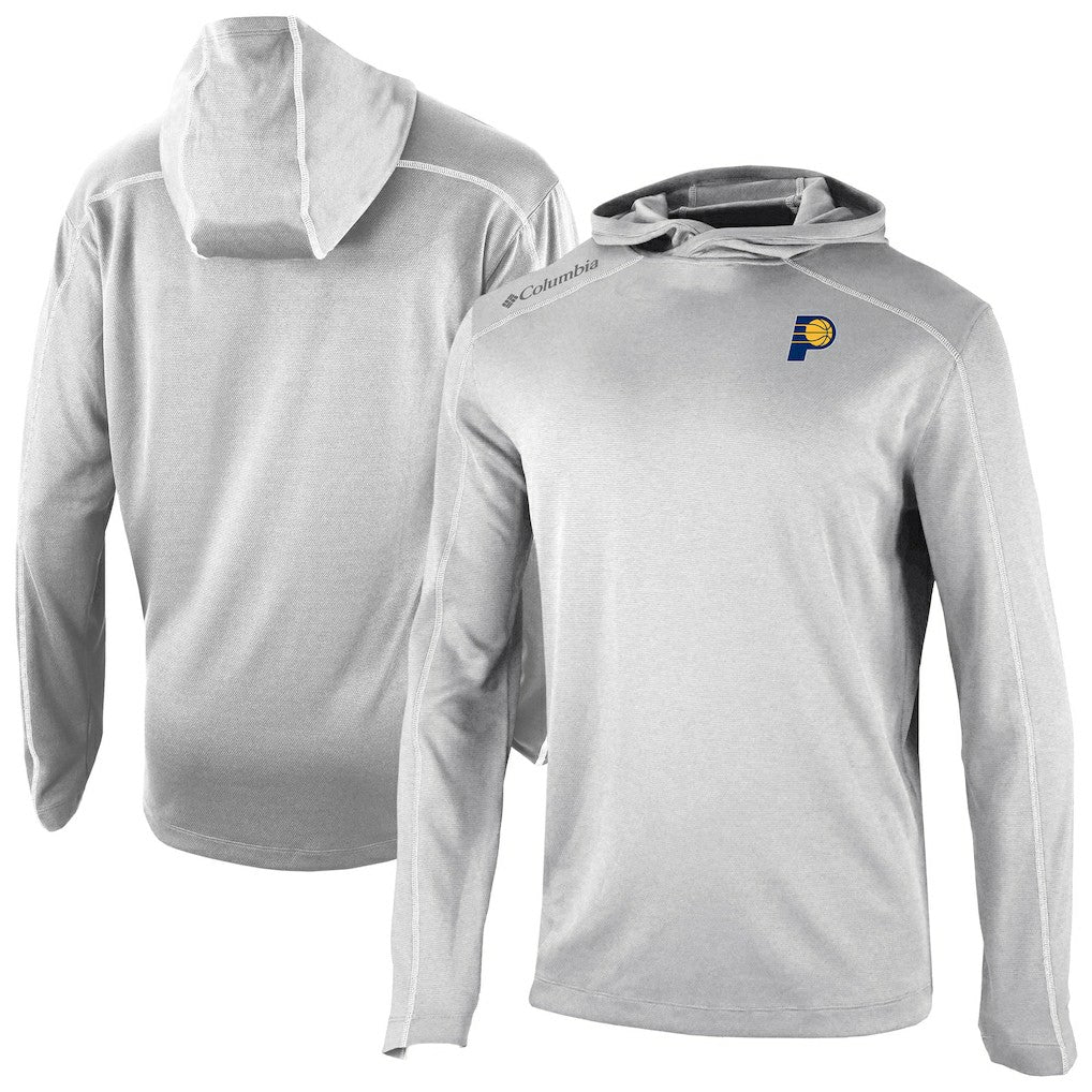 Gray Indiana Pacers Omni-Wick Shotgun Pullover Hoodie | NBA