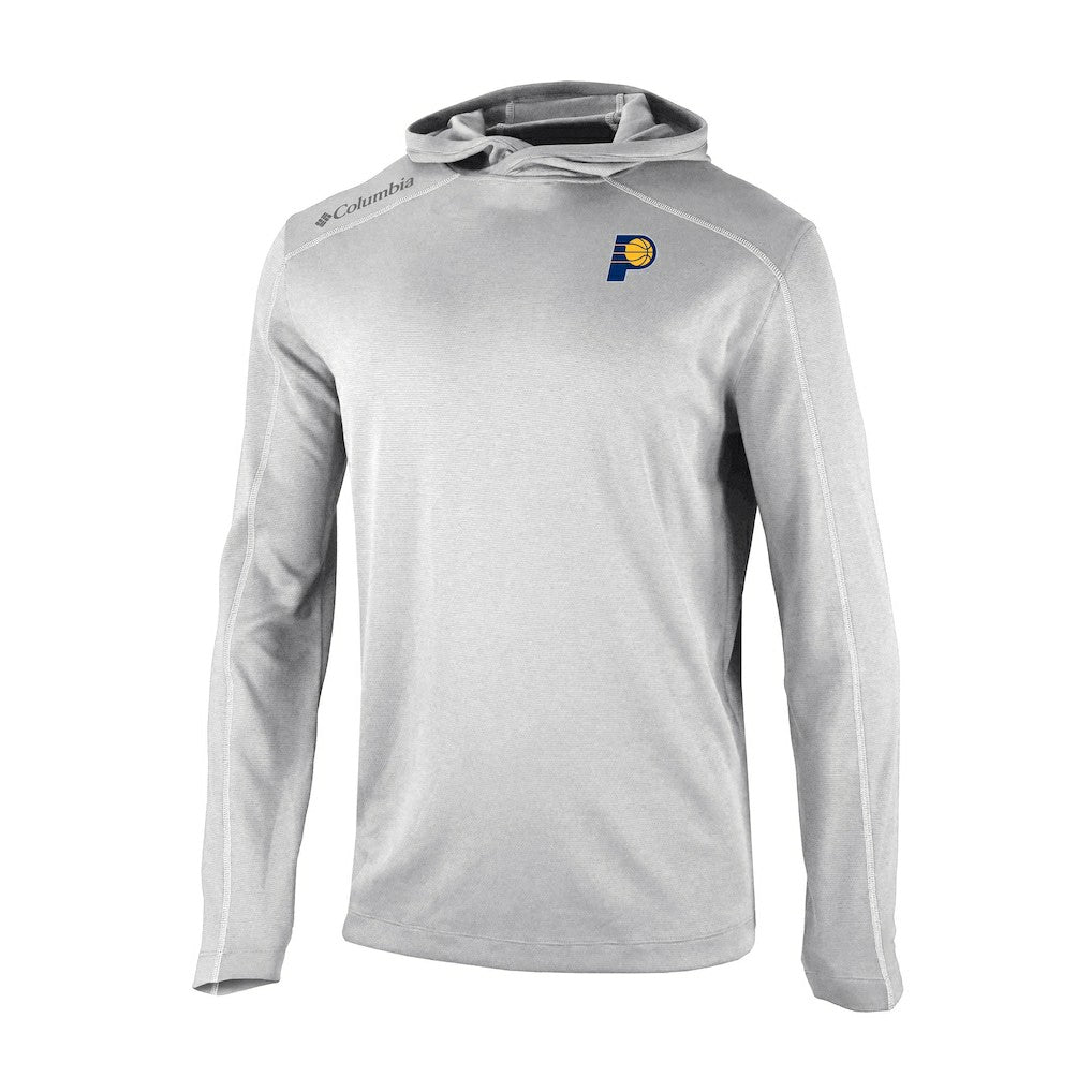 Gray Indiana Pacers Omni-Wick Shotgun Pullover Hoodie | NBA