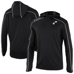 Black Utah Jazz Omni-Wick Shotgun Pullover Hoodie | NBA