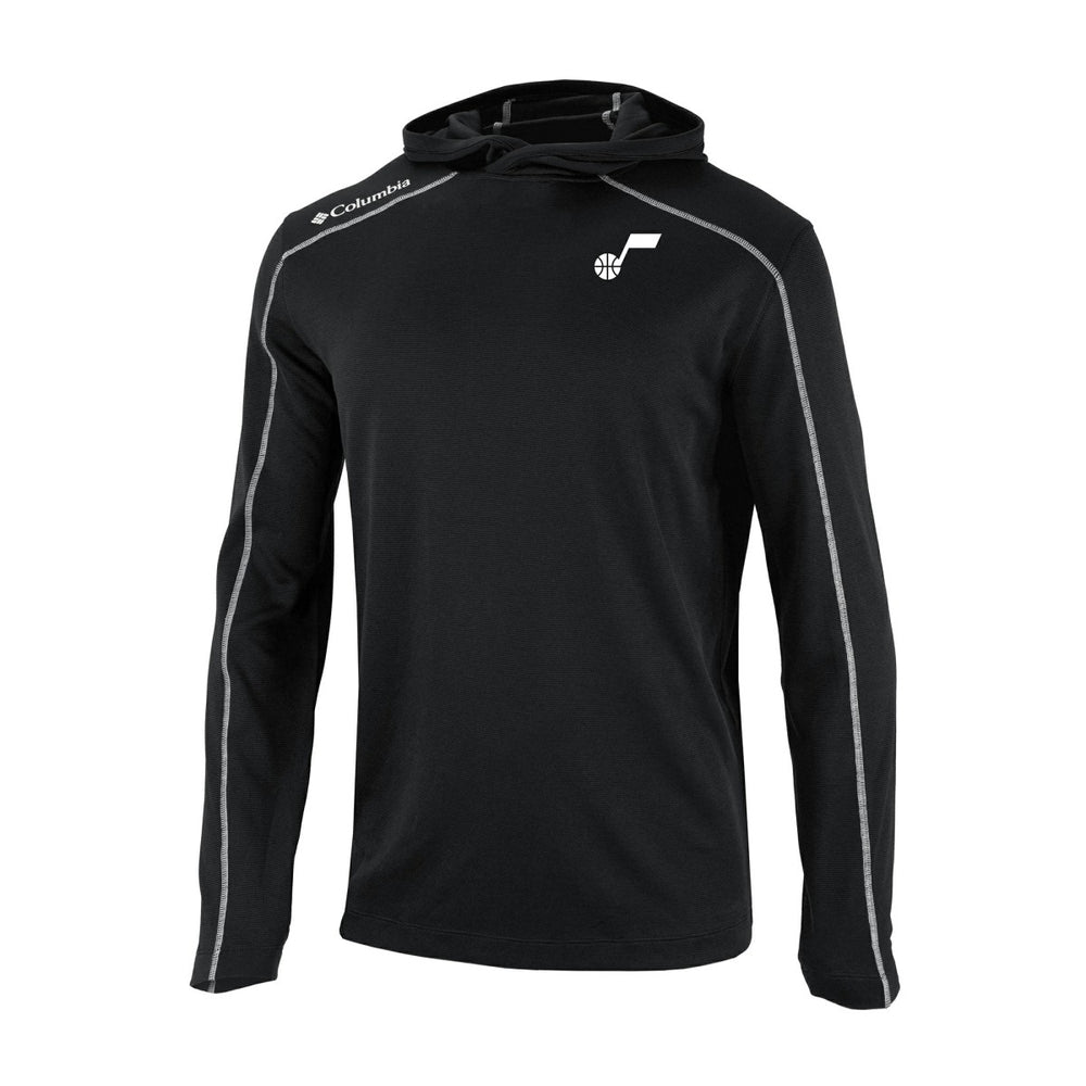 Black Utah Jazz Omni-Wick Shotgun Pullover Hoodie | NBA