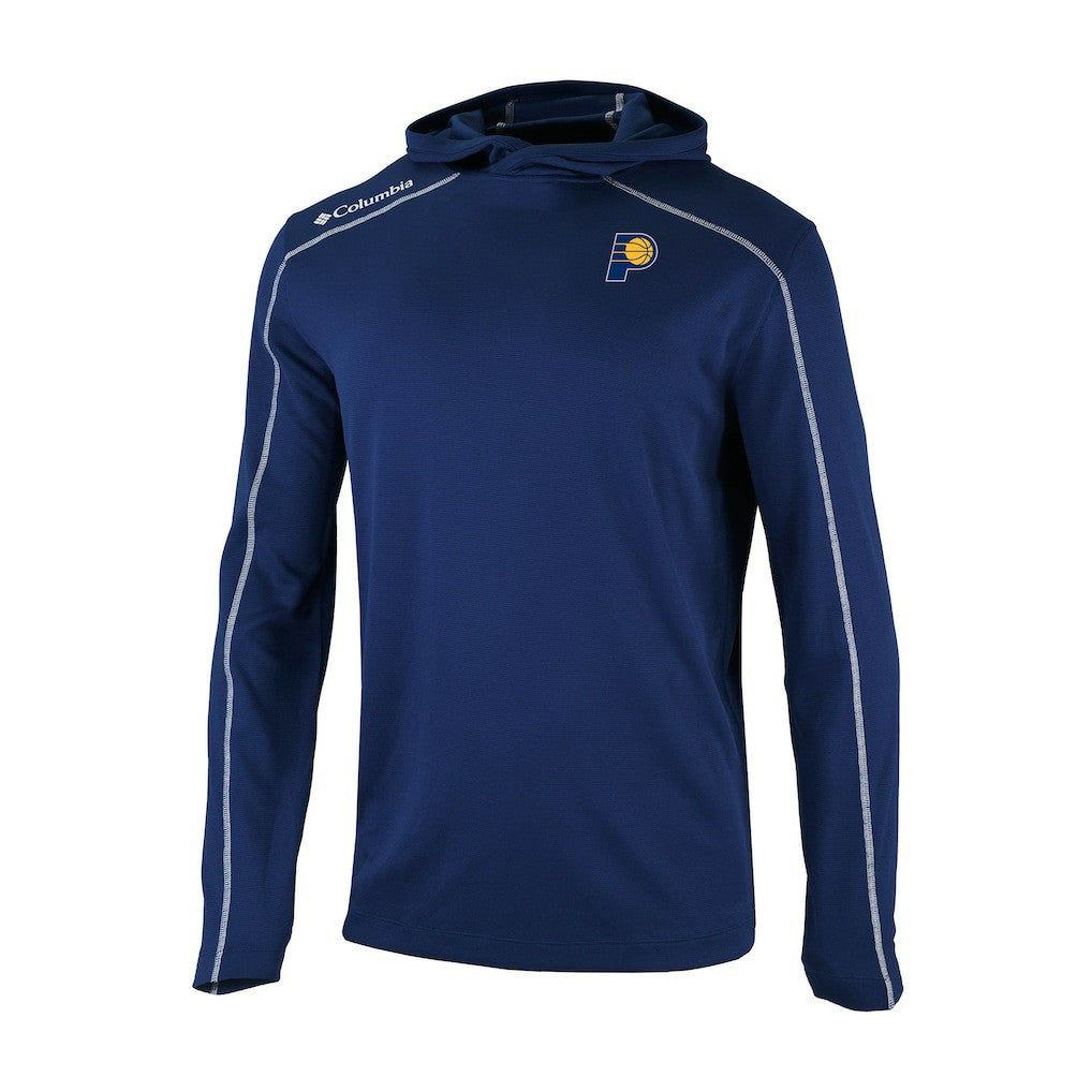 Navy Indiana Pacers Omni-Wick Shotgun Pullover Hoodie | NBA