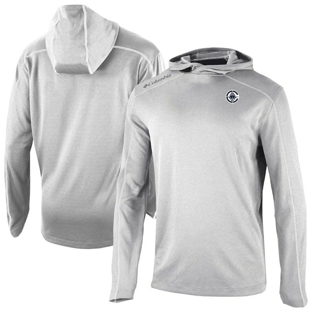 Gray LA Clippers Omni-Wick Shotgun Pullover Hoodie | NBA