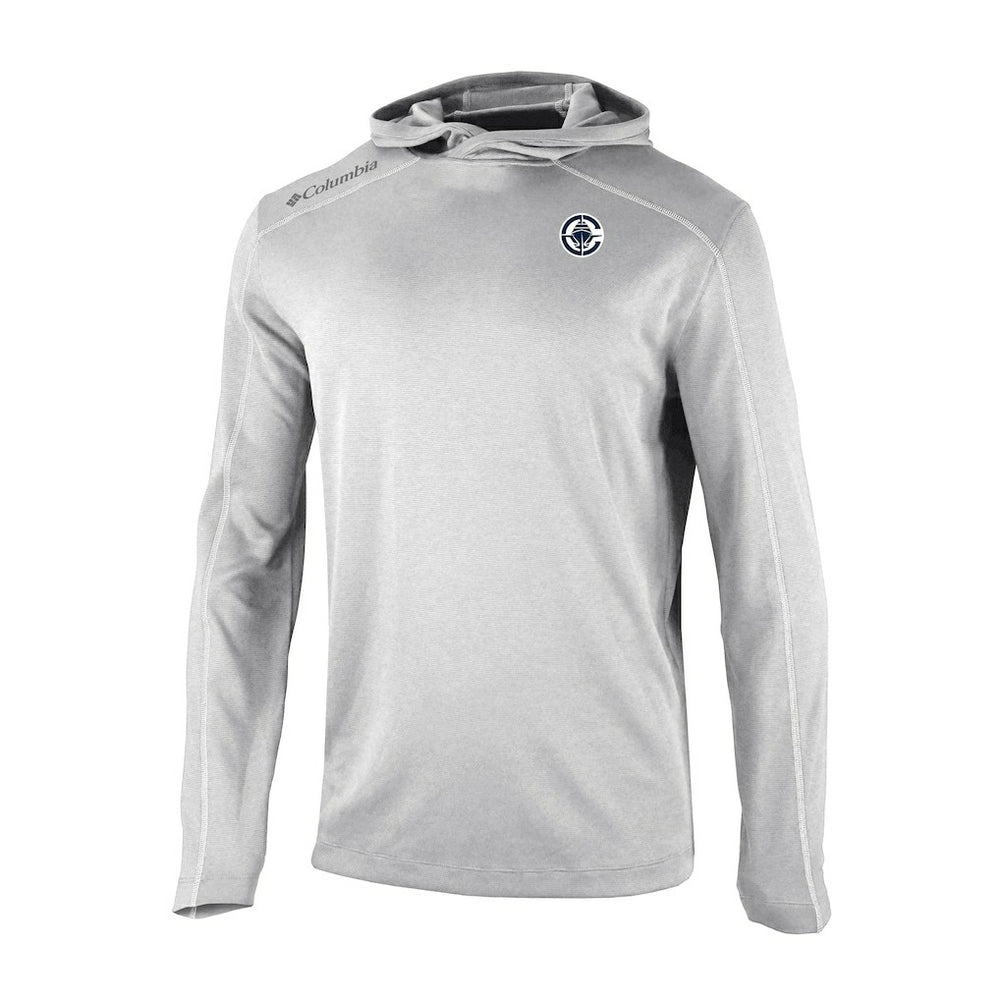 Gray LA Clippers Omni-Wick Shotgun Pullover Hoodie | NBA