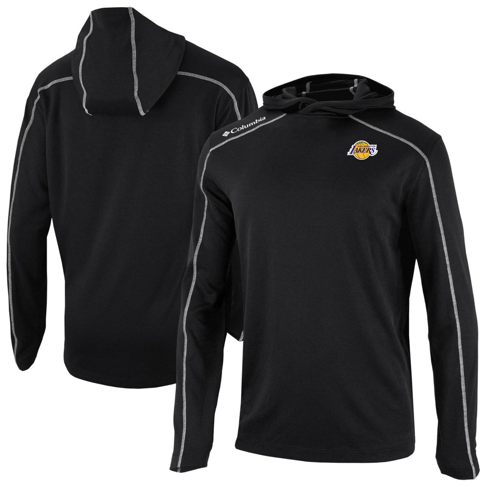 Black Los Angeles Lakers Omni-Wick Shotgun Pullover Hoodie | NBA