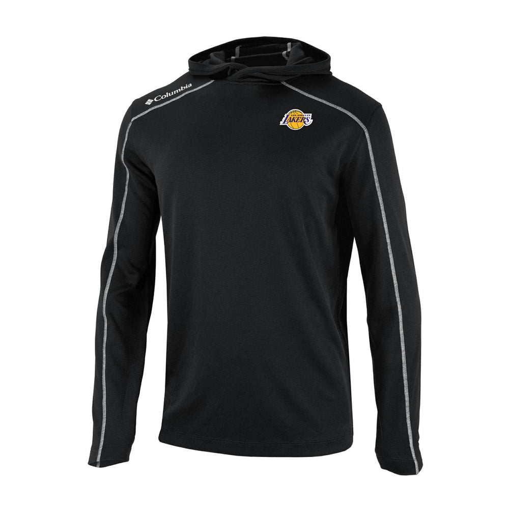 Black Los Angeles Lakers Omni-Wick Shotgun Pullover Hoodie | NBA