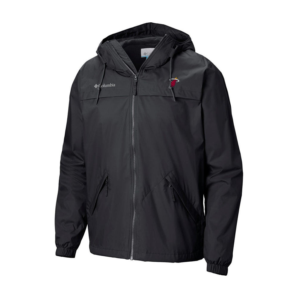 Black Miami Heat Oroville Creek Lined Full-Zip Jacket | NBA