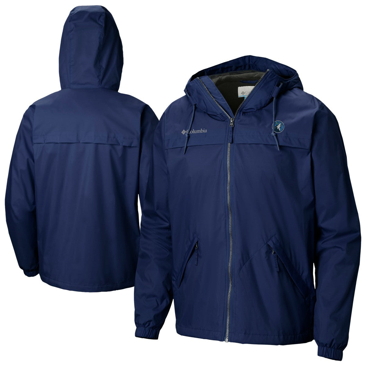 Navy Minnesota Timberwolves Oroville Creek Lined Full-Zip Jacket | NBA