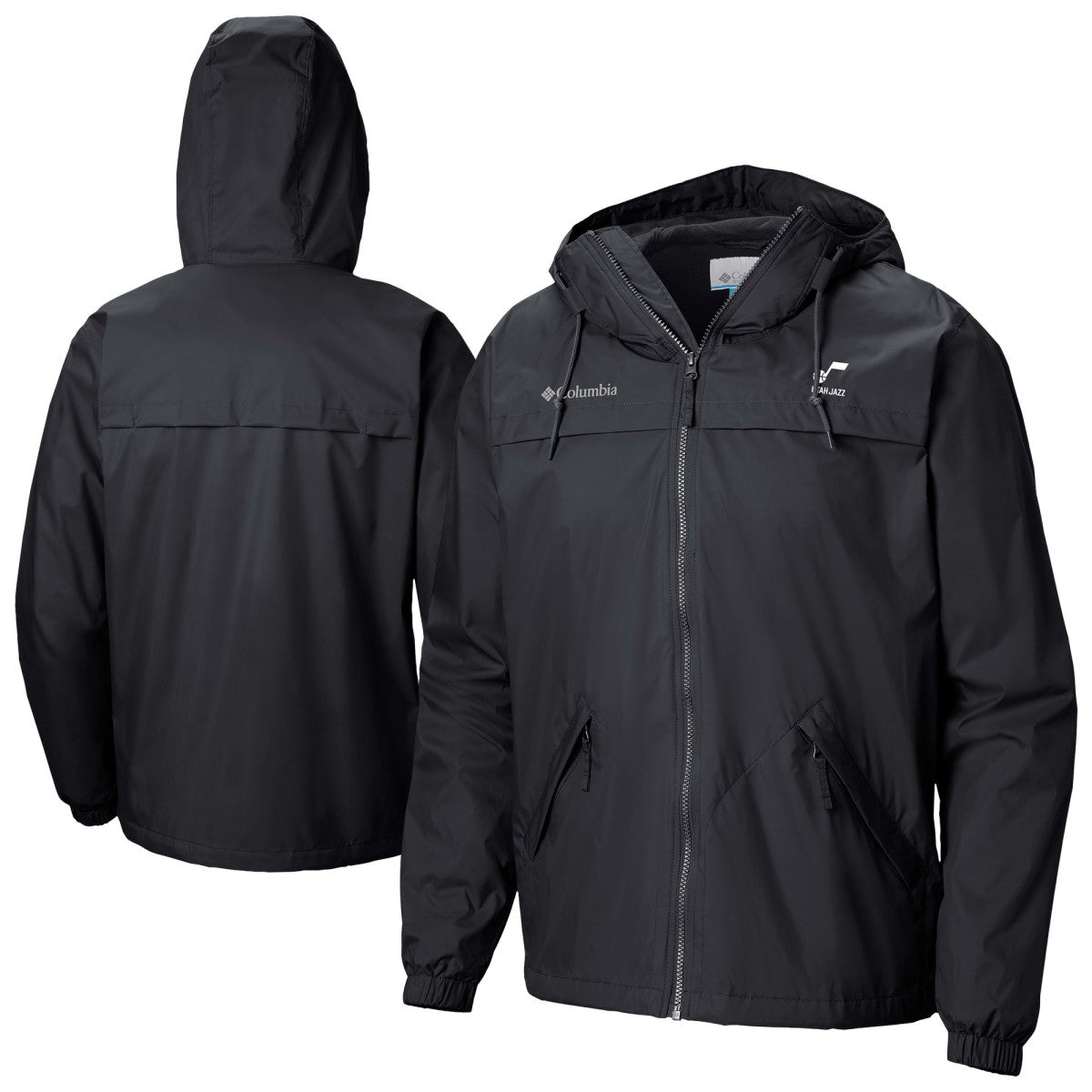 Black Utah Jazz Oroville Creek Lined Full-Zip Jacket | NBA