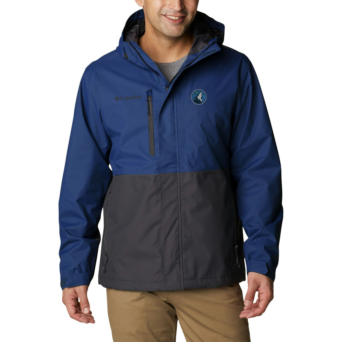 Navy Minnesota Timberwolves Omni-Tech Hikebound Full-Zip Jacket | NBA