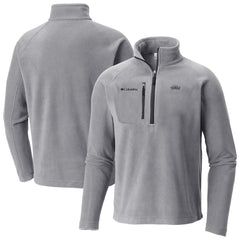 Gray Oklahoma City Thunder Fast Trek III Half-Zip Fleece Pullover | NBA