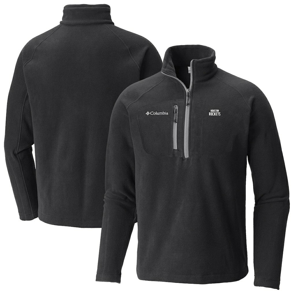 Black Houston Rockets Fast Trek III Half-Zip Fleece Pullover sale | NBA