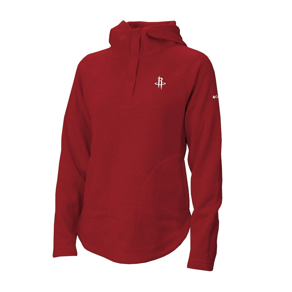 Red Houston Rockets Women's Sweater Weather Quarter-Snap Hoodie sale | NBA
