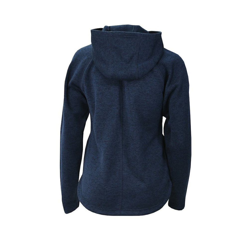 Navy Indiana Pacers Women's Sweater Weather Quarter-Snap Hoodie | NBA