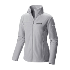 Gray Memphis Grizzlies Women's Give & Go II Fleece Full-Zip Jacket | NBA