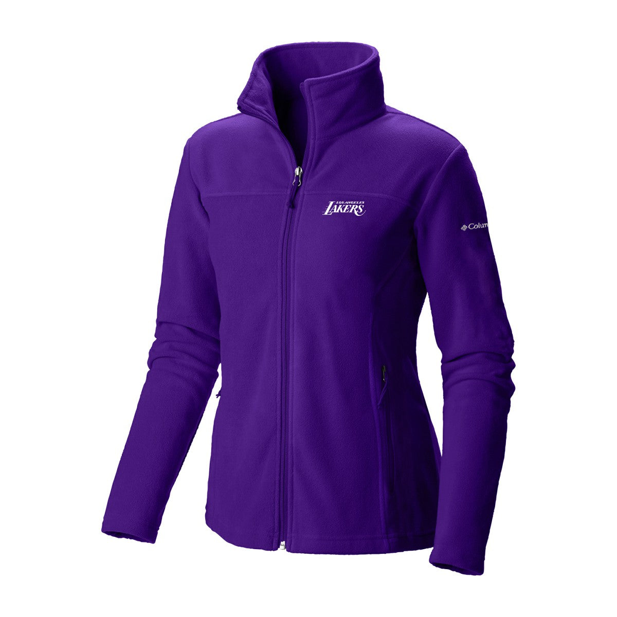 Purple Los Angeles Lakers Women's Give & Go II Fleece Full-Zip Jacket | NBA