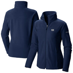 Navy Indiana Pacers Women's Give & Go II Fleece Full-Zip Jacket | NBA