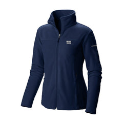 Navy Indiana Pacers Women's Give & Go II Fleece Full-Zip Jacket | NBA