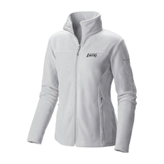 White Los Angeles Lakers Women's Give & Go II Fleece Full-Zip Jacket | NBA