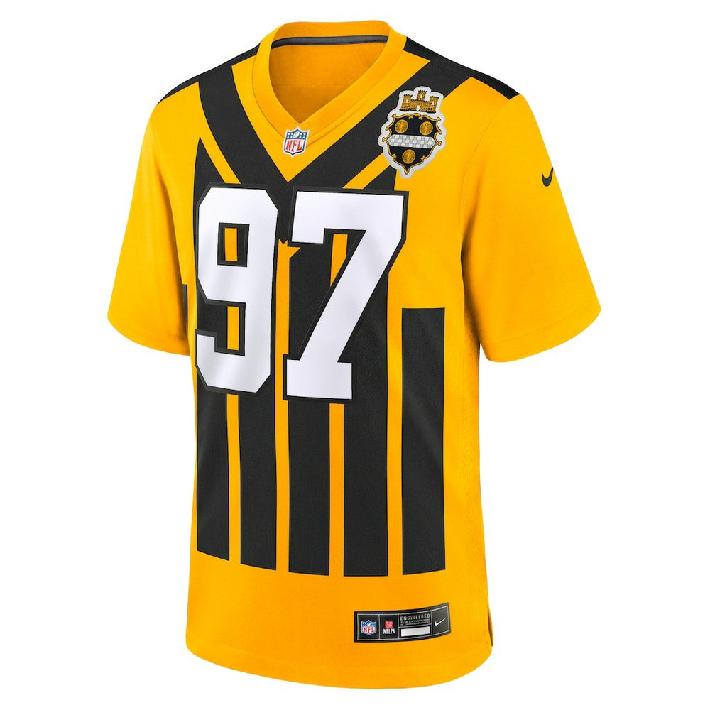 Pittsburgh Steelers Cameron Heyward  Alternate 1933 Throwback Game Jersey | NFL On sale