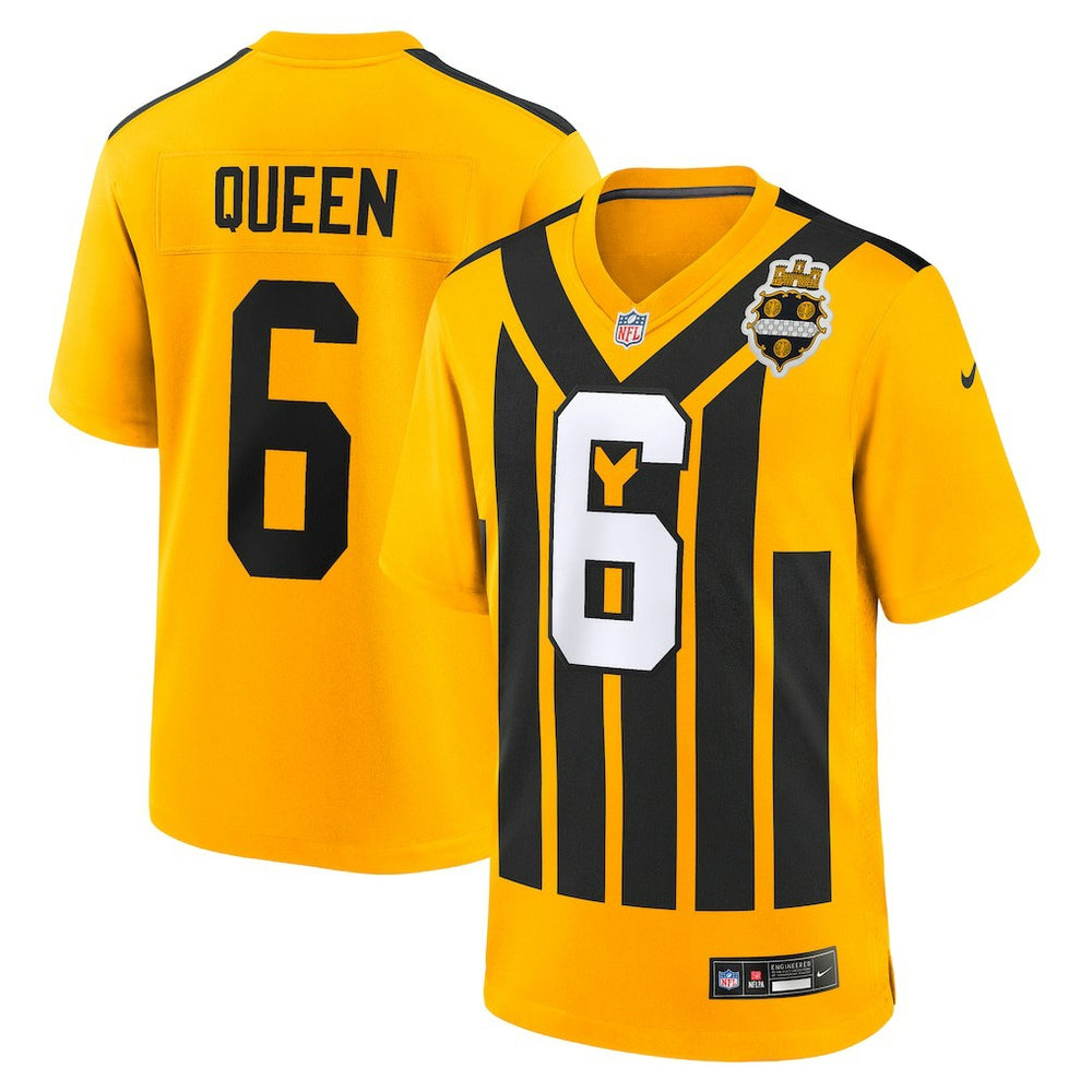 Pittsburgh Steelers Patrick Queen  Alternate 1933 Throwback Game Jersey | NFL US